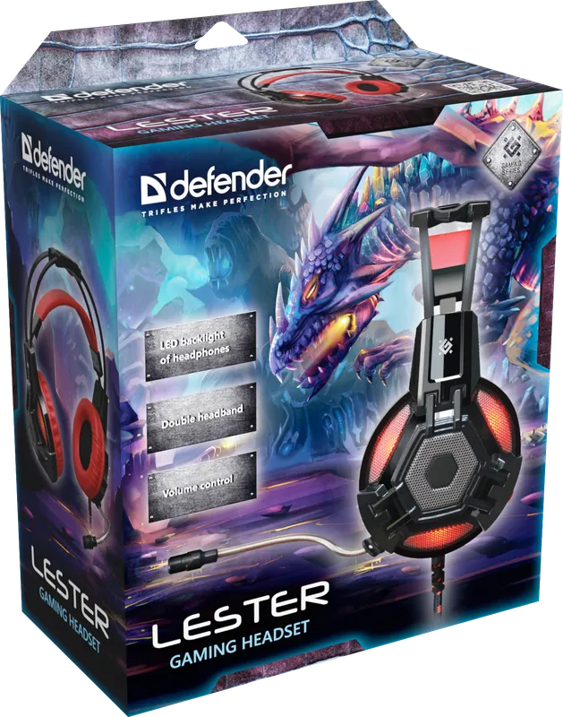 Defender - Gaming slušalice Lester