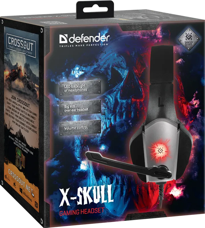 Defender - Gaming slušalice X-Skull