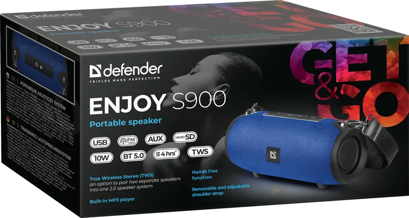 Defender - Prijenosni zvučnik Enjoy S900