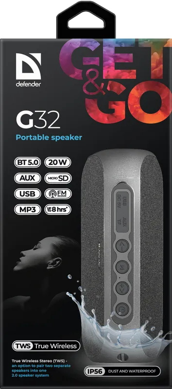 Defender - Prijenosni zvučnik G32