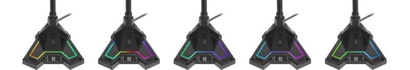Defender - Mikrofon za stream igre Pitch GMC 200