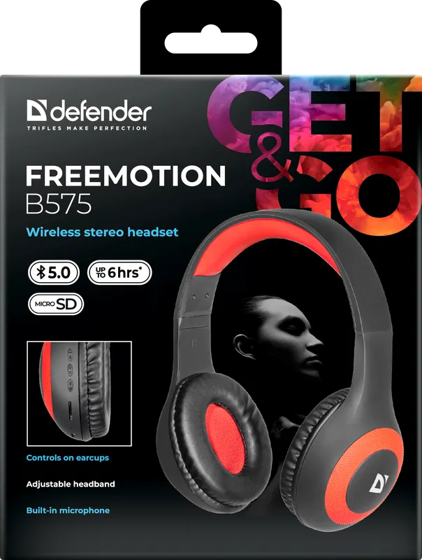 Defender - Bežične stereo slušalice FreeMotion B575