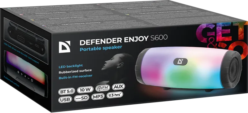 Defender - Prijenosni zvučnik Enjoy S600