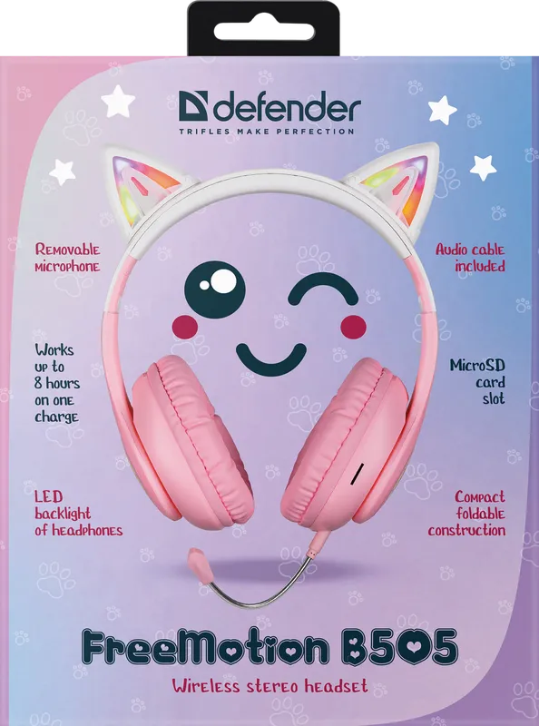 Defender - Bežične stereo slušalice FreeMotion B505