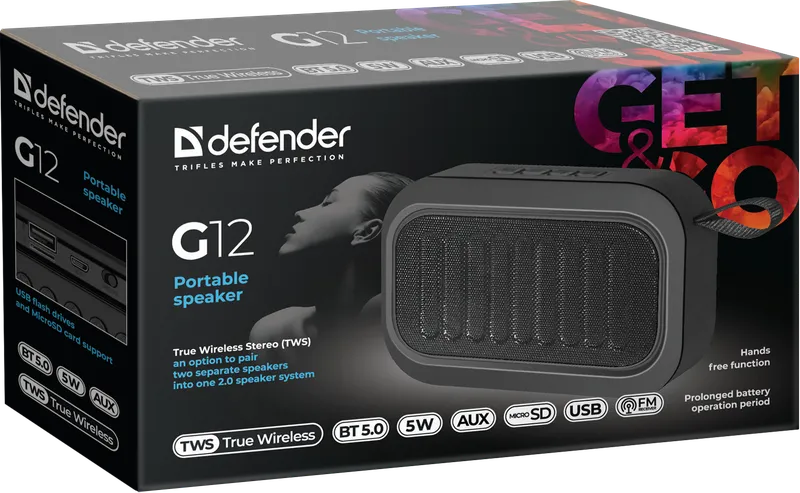 Defender - Portaabl akustični sistem G12