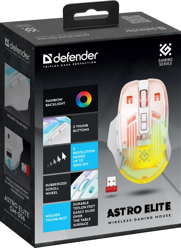 Defender - Žičani igrački miš Astro Elite GM-056