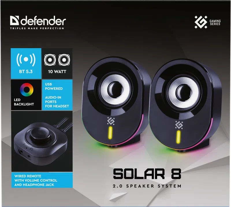 Defender - 2.0 sistem zvučnika Solar 8