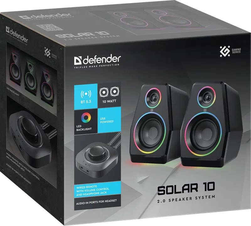 Defender - 2.0 sistem zvučnika Solar 10