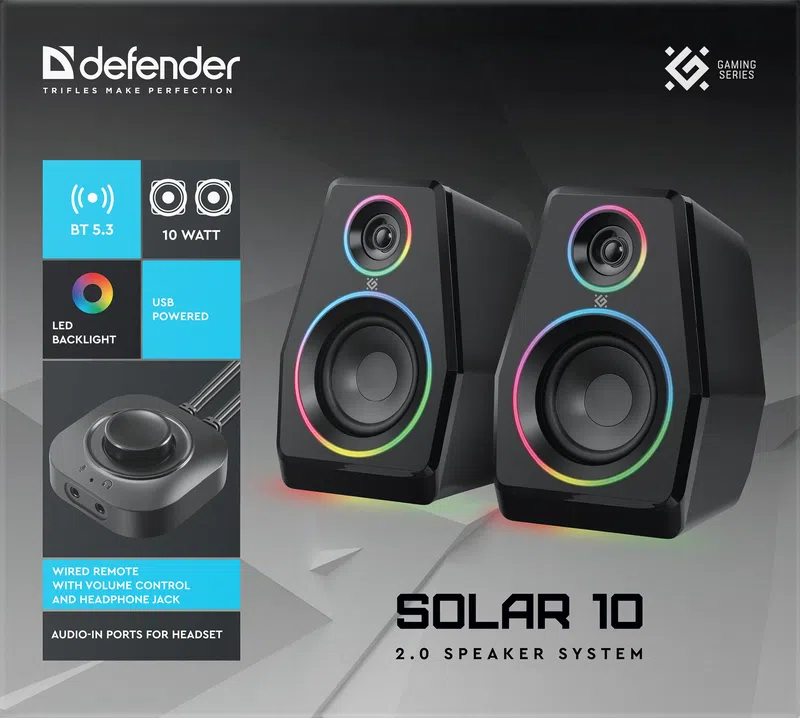 Defender - 2.0 sistem zvučnika Solar 10