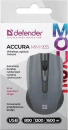 Defender - Bežični optički miš Accura MM-935