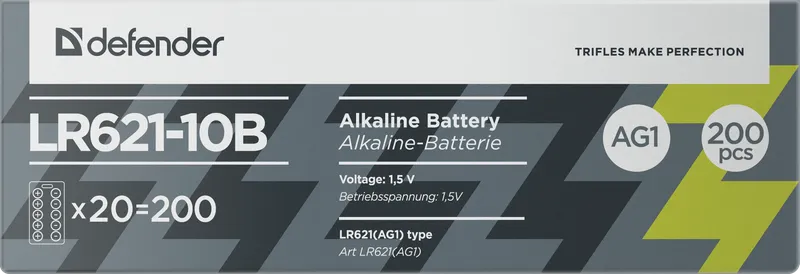 Defender - Alkalna baterija LR621-10B