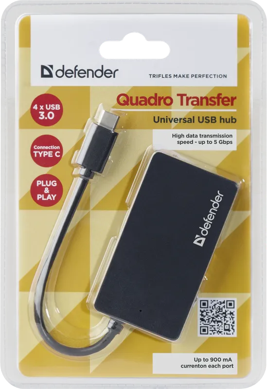 Defender - Univerzalni USB hub Quadro Transfer