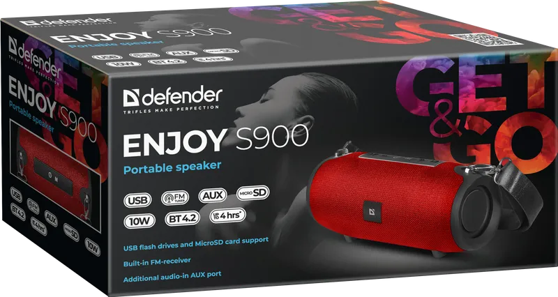 Defender - Portaabl akustični sistem Enjoy S900