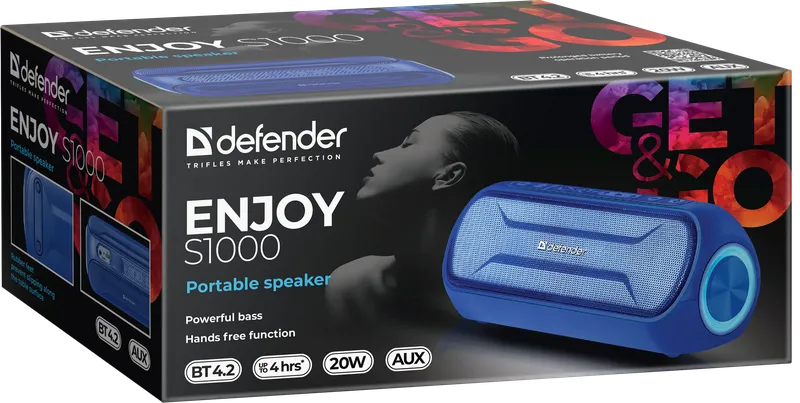 Defender - Portaabl akustični sistem Enjoy S1000