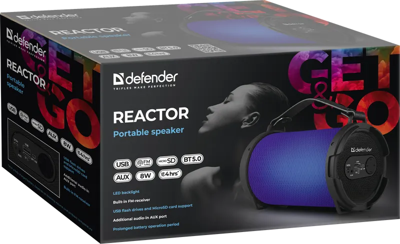 Defender - Portaabl akustični sistem Reactor