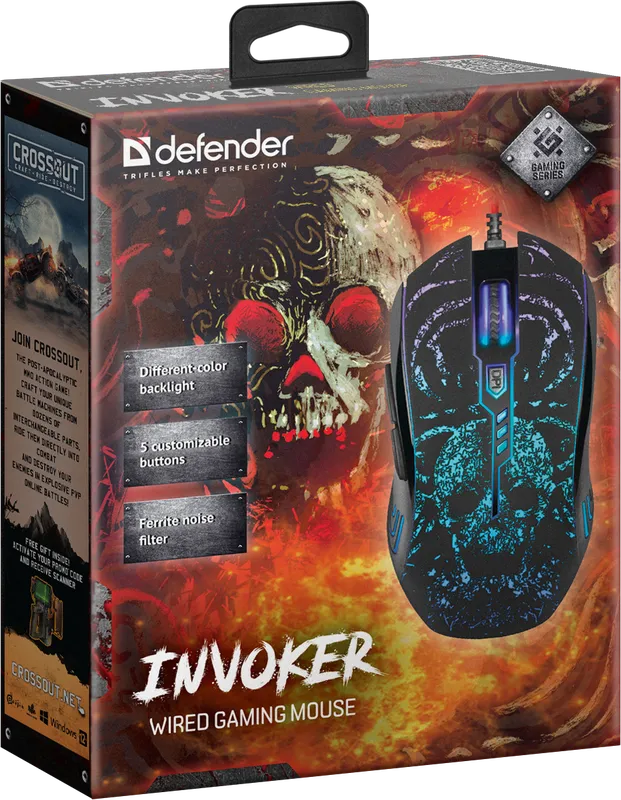 Defender - Žični igrački miš InvokerGM-947