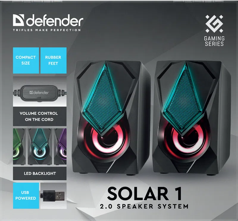 Defender - 2.0 sistem zvučnika Solar 2