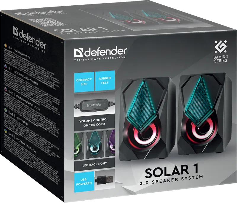 Defender - 2.0 sistem zvučnika Solar 2