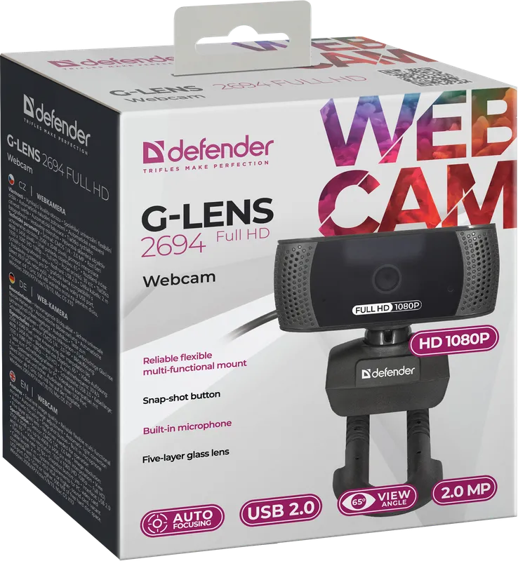 Defender - Veb kamera G-lens 2694 Full HD