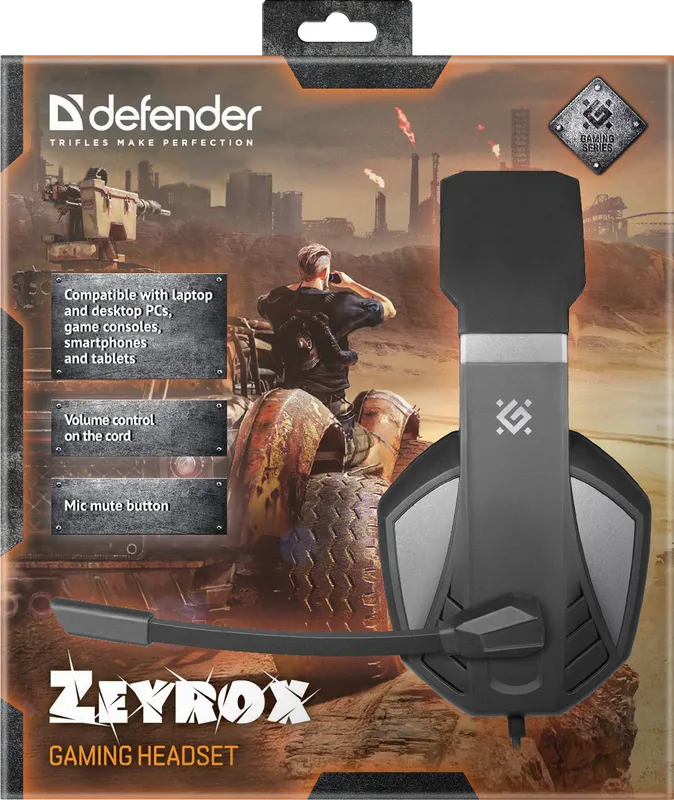 Defender - Gaming slušalica s mikrifonom Zeyrox