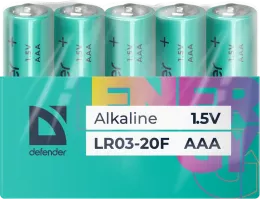 Defender - Alkalna baterija LR03-20F