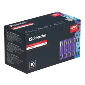 Defender - Rechargeable battery 18650-1BL 2200 mAh