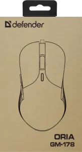 Defender - Žični igrački miš Oria GM-178