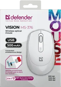 Defender - Bežični optički miš Vision MS-376
