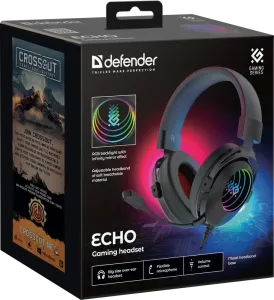 Defender - Gaming slušalica s mikrifonom Echo