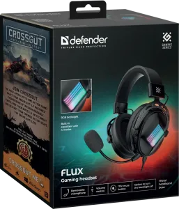 Defender - Gaming slušalica s mikrifonom Flux