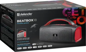 Defender - Portaabl akustični sistem Beatbox 18