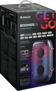 Defender - Portaabl akustični sistem Boomer 25