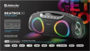 Defender - Portaabl akustični sistem Beatbox 30