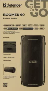 Defender - Portaabl akustični sistem Boomer 90