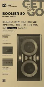 Defender - Portaabl akustični sistem Boomer 80