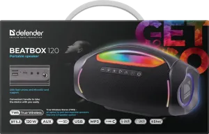 Defender - Portaabl akustični sistem Beatbox 120