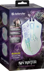 Defender - Žični igrački miš Sin'Sister GM-933