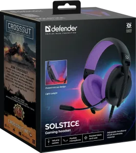 Defender - Gaming slušalica s mikrifonom Solstice