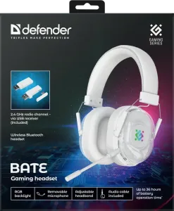 Defender - Gaming slušalica s mikrifonom Bate