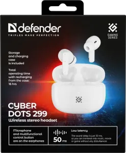 Defender - Bežične slušalice sa mikrofonom CyberDots 299