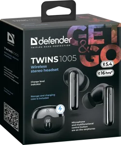 Defender - Bežične slušalice sa mikrofonom Twins 1005