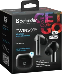 Defender - Bežične slušalice sa mikrofonom Twins 995