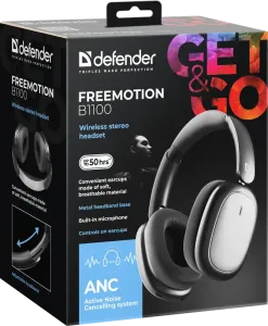 Defender - Bežične slušalice sa mikrofonom FreeMotion В1100
