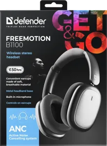 Defender - Bežične slušalice sa mikrofonom FreeMotion В1100