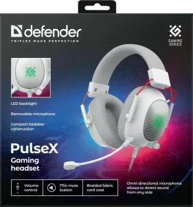 Defender - Gaming slušalica s mikrifonom PulseX