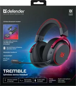 Defender - Bežične slušalice sa mikrofonom Tremble