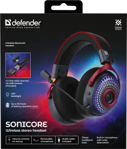 Defender - Bežične slušalice sa mikrofonom Sonicore