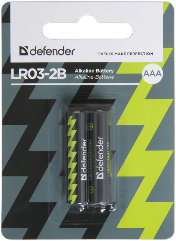 Defender - Alkalna baterija LR03-2B