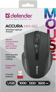 Defender - Bežični optički miš Accura MM-665