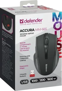 Defender - Bežični optički miš Accura MM-665